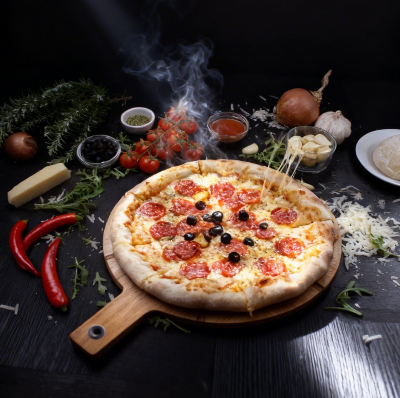 Muito mais do que pizzas